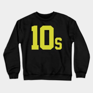 10s Tennis Player Logo by CoVA Tennis Crewneck Sweatshirt